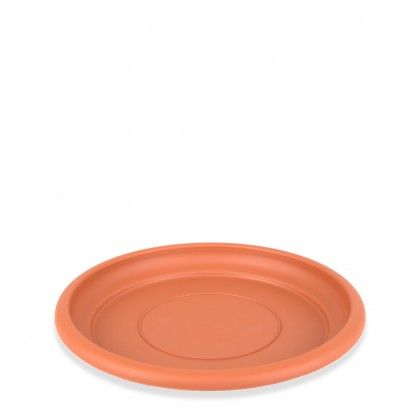 Prato para Vaso Tradicional Redondo Terracota 33cm