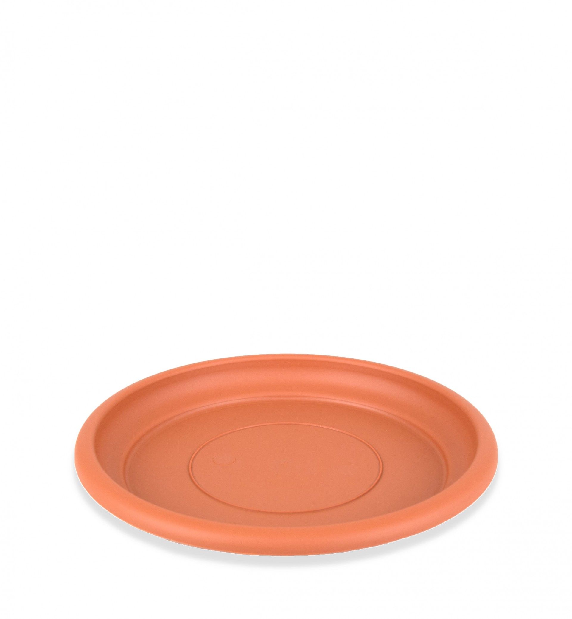 Prato para Vaso Tradicional Redondo Terracota 33cm