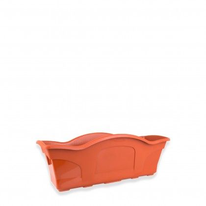Floreira Tradicional Retangular Castanha 38X15X12cm