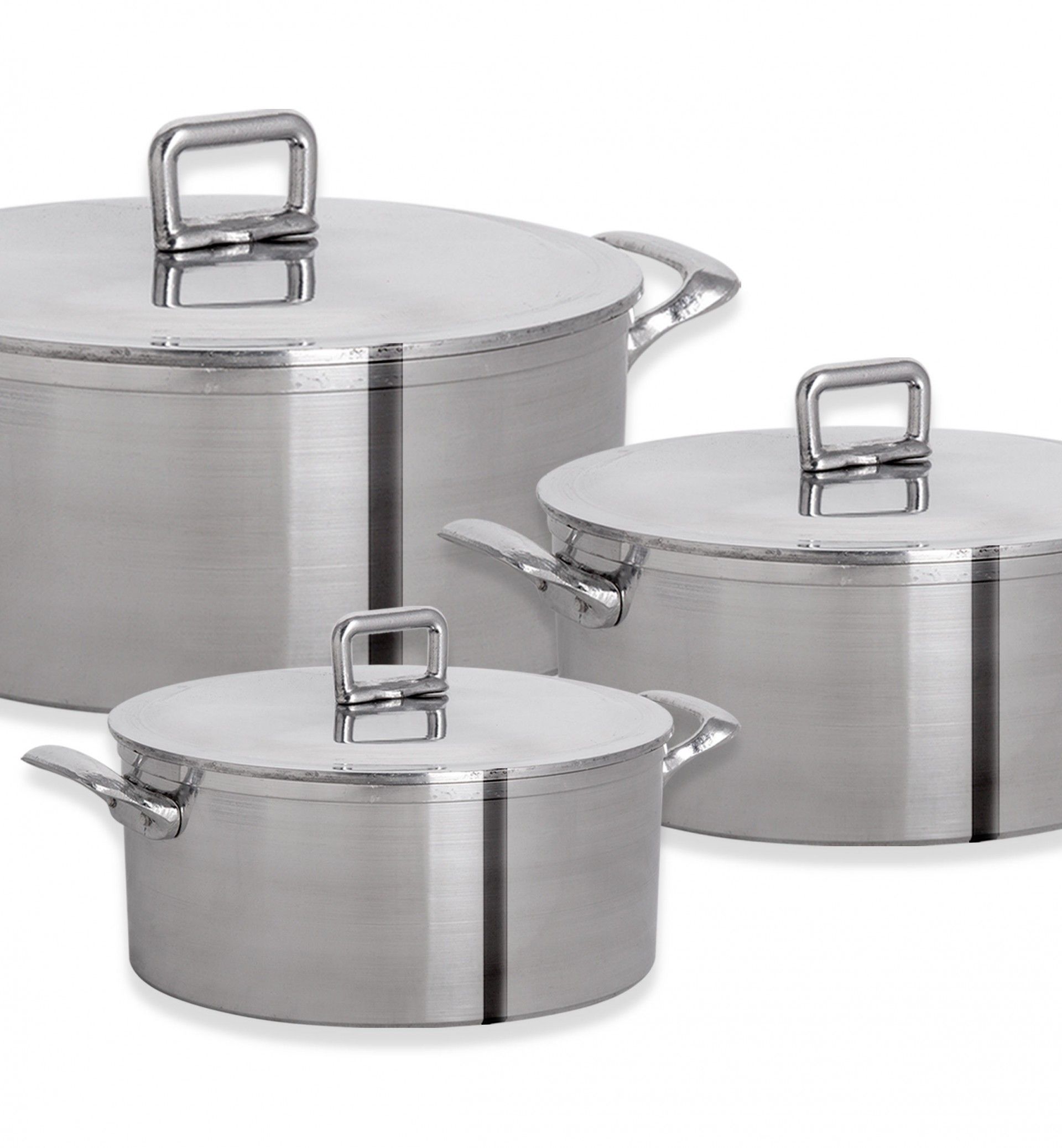 Caçarola Polida Solid com Asas 1L