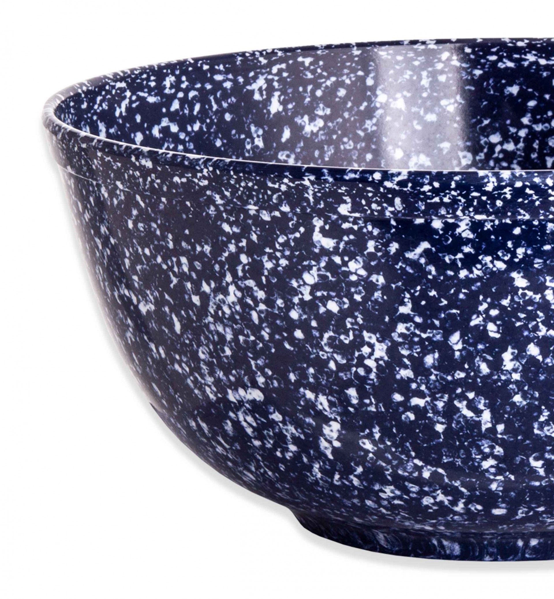 Tigela Melamina Matizada Azul 3900ml 26X11cm