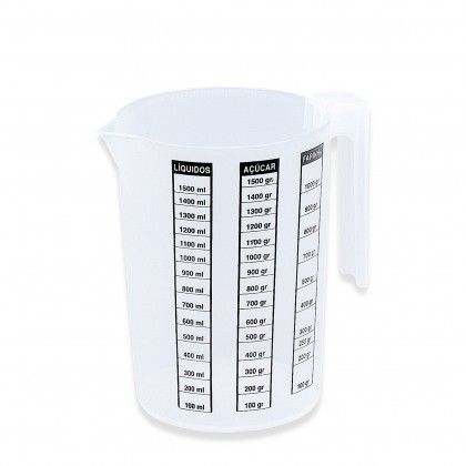 Medidor Graduado Plstico 1500ml 17X13cm