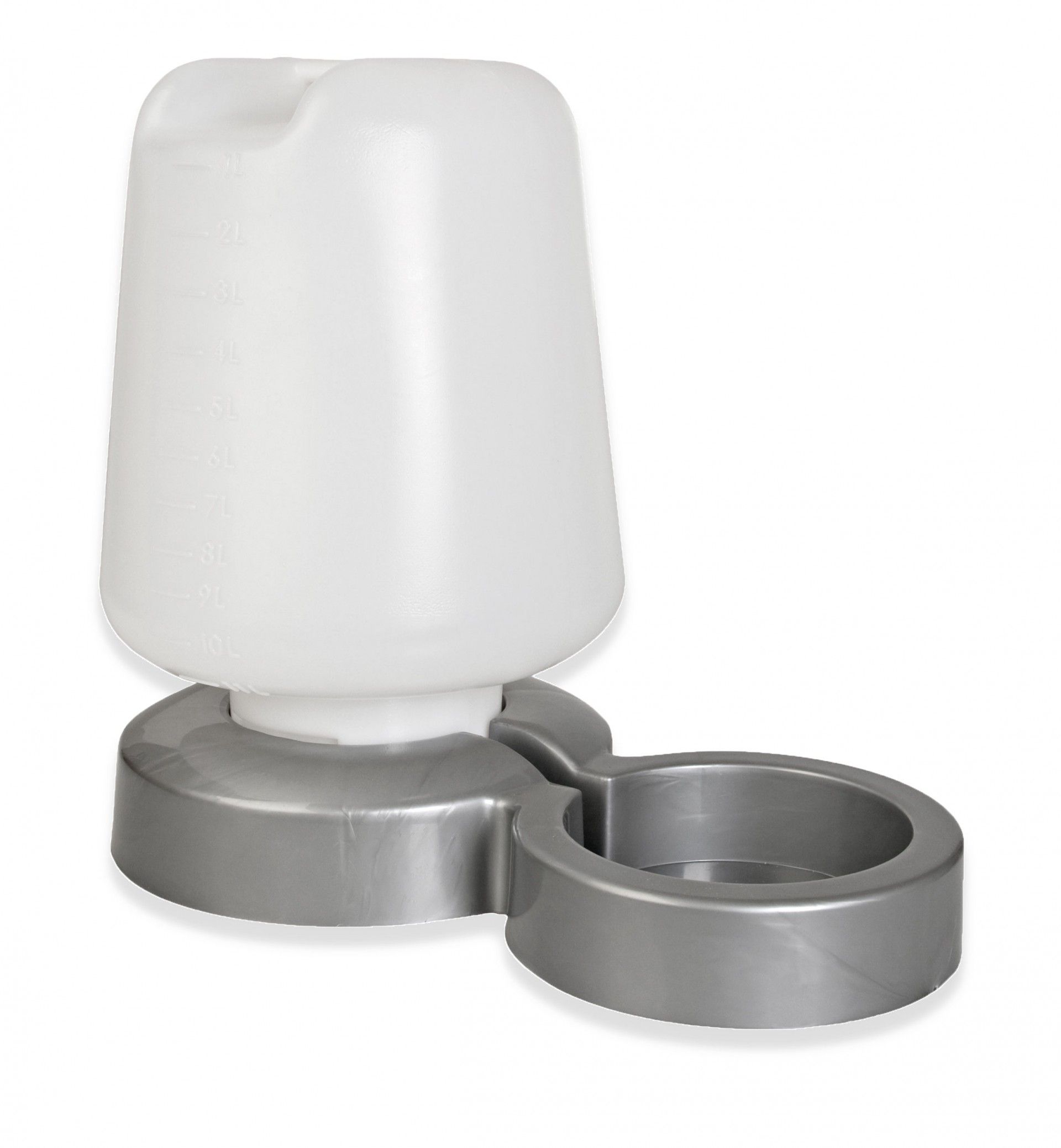 Bebedouro com Prato Lateral 12l 45.5X26X39cm