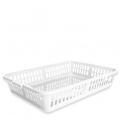 Cesto Multiusos Branco 66X48X12cm