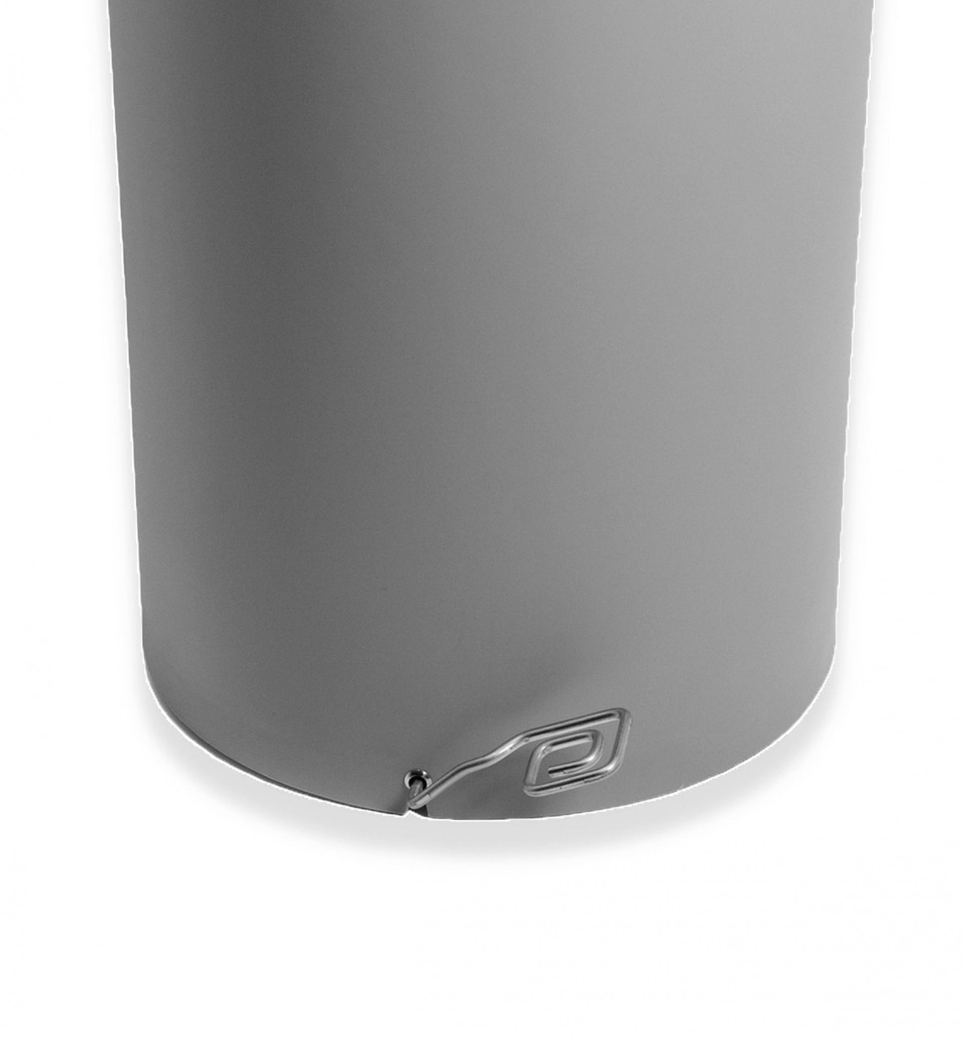 Contentor Lixo com Pedal e Tampa Cinzento 52l 48X50X56cm