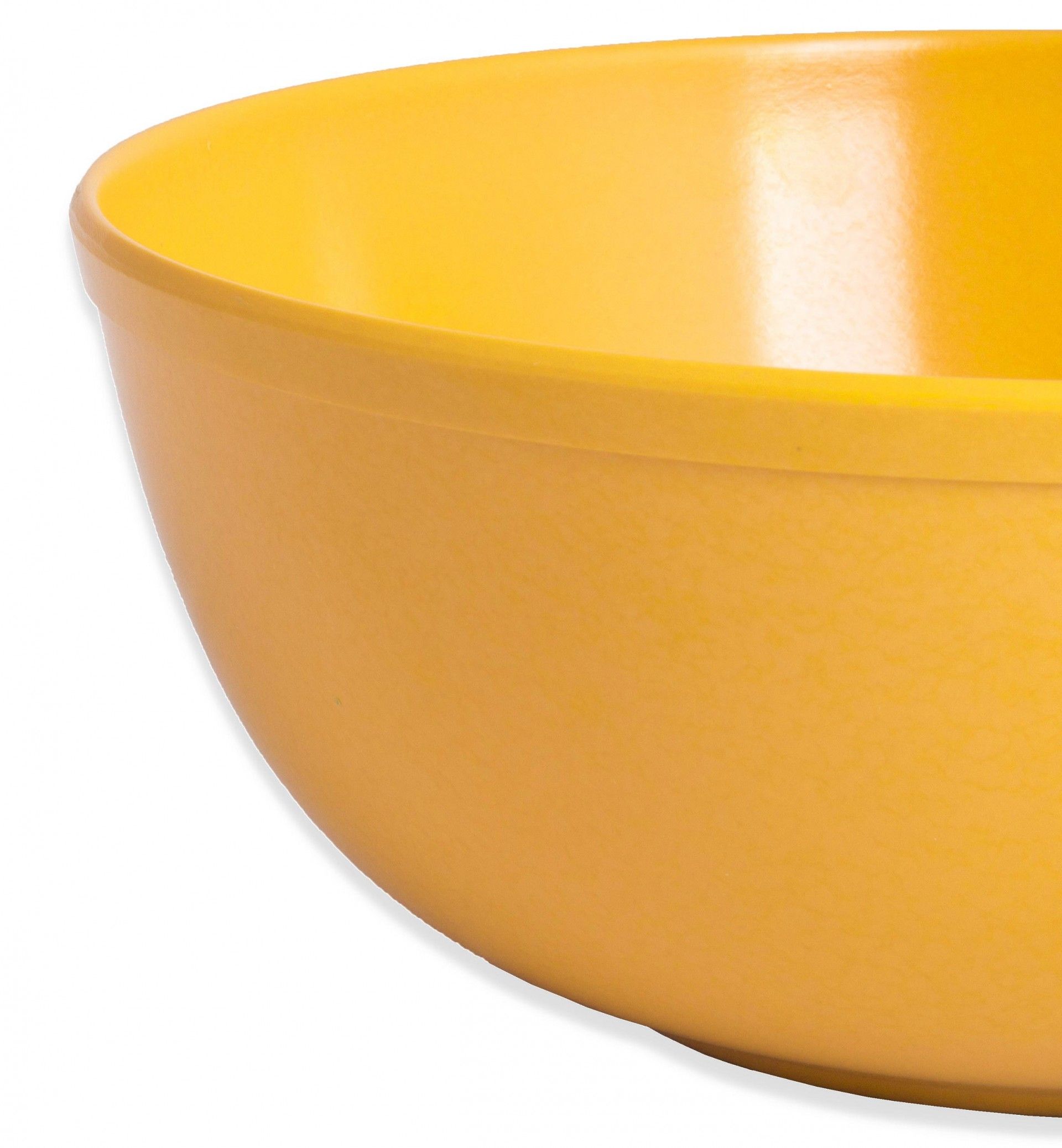 Tigela Melamina Amarelo 3900ml 26X11cm