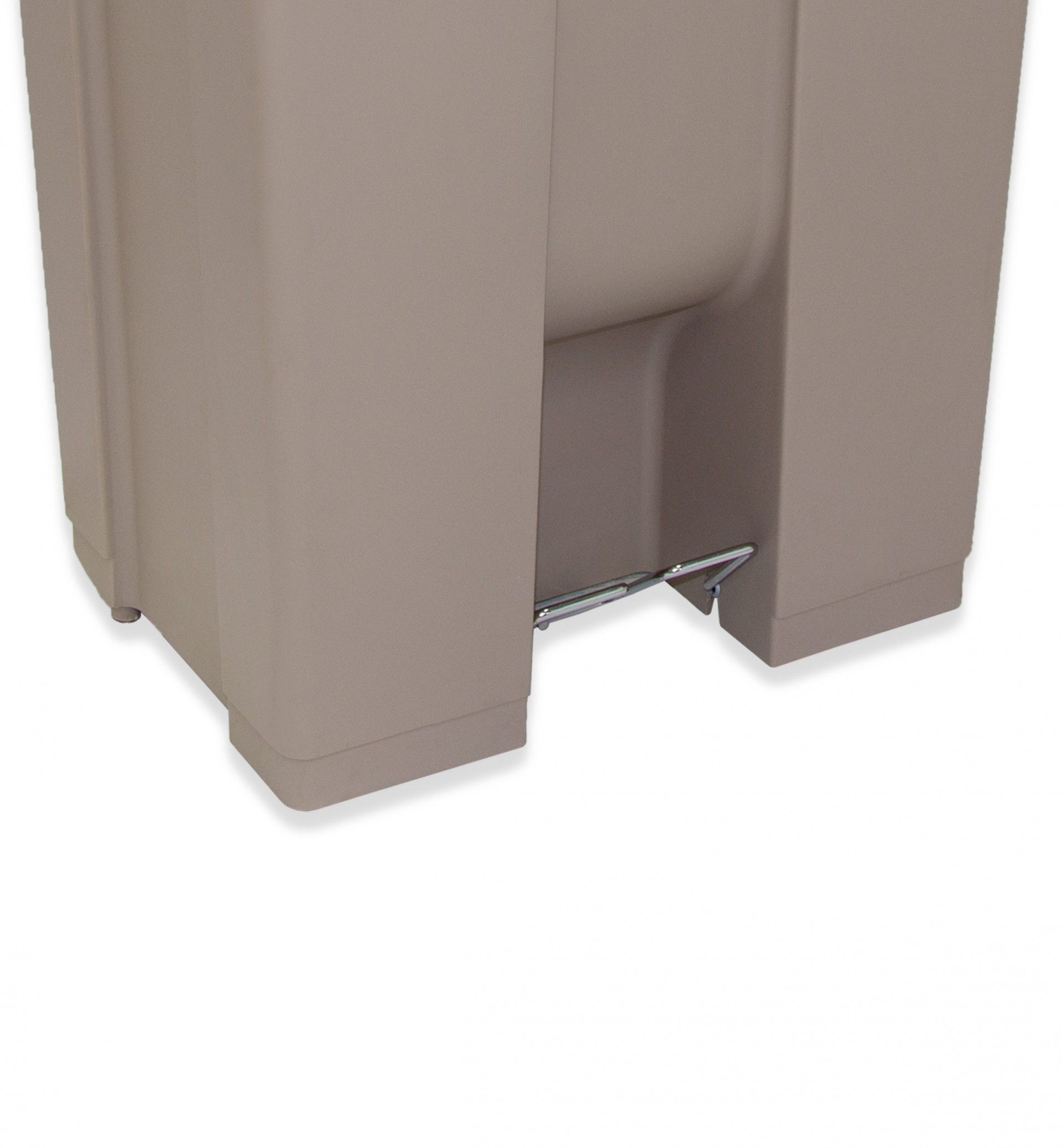 Contentor Eco Latte com Pedal e Rodas Tampa Azul 85l 49X48X82cm