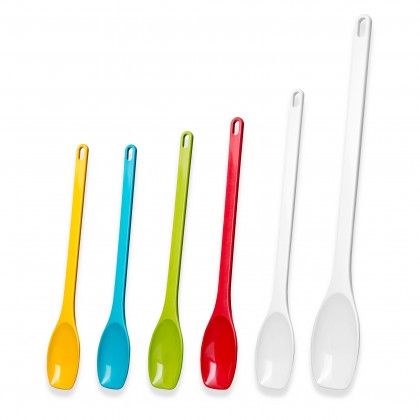 Colher Cozinha Pbt Branco 30cm