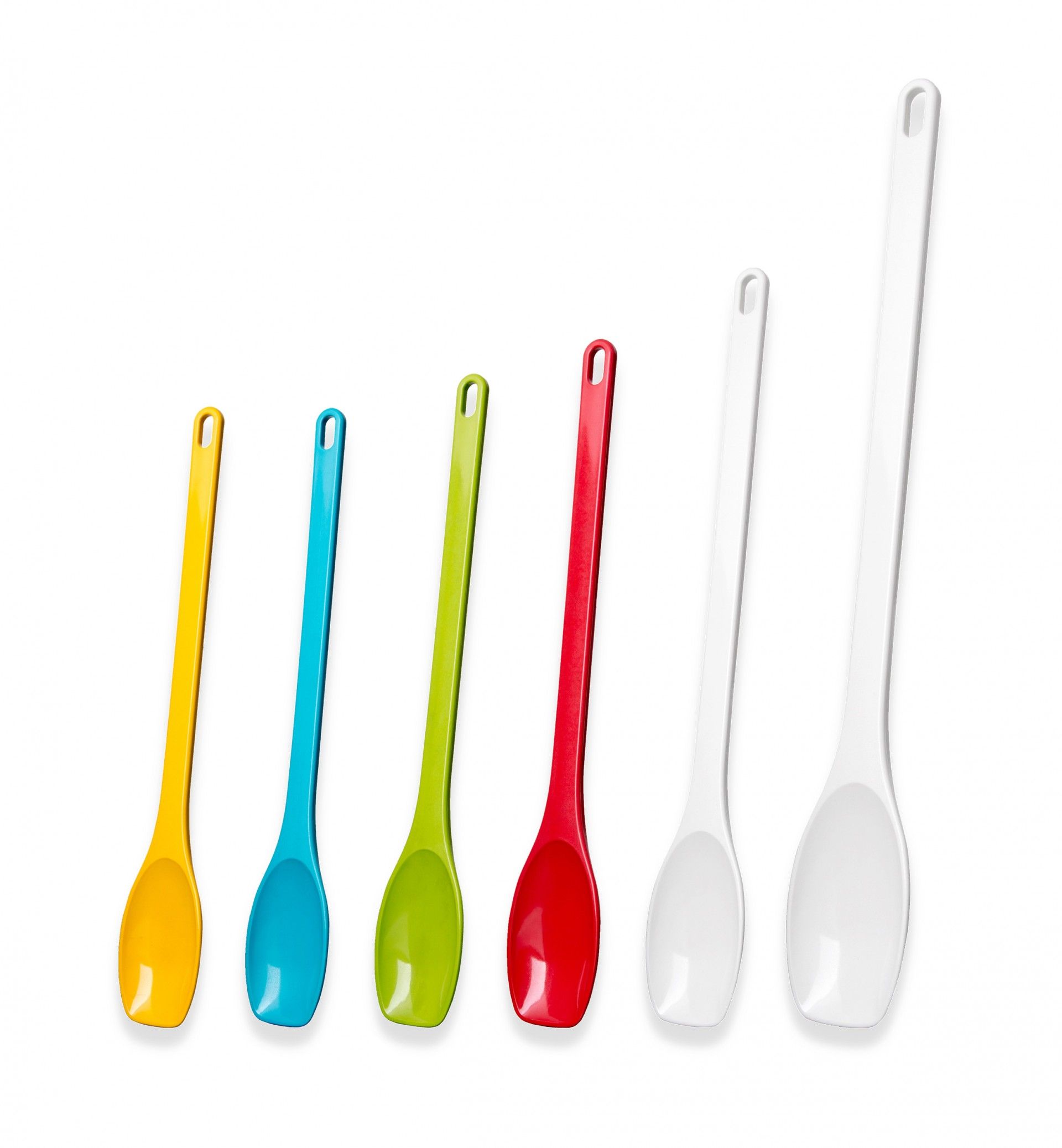 Colher Cozinha Pbt Branco 30cm