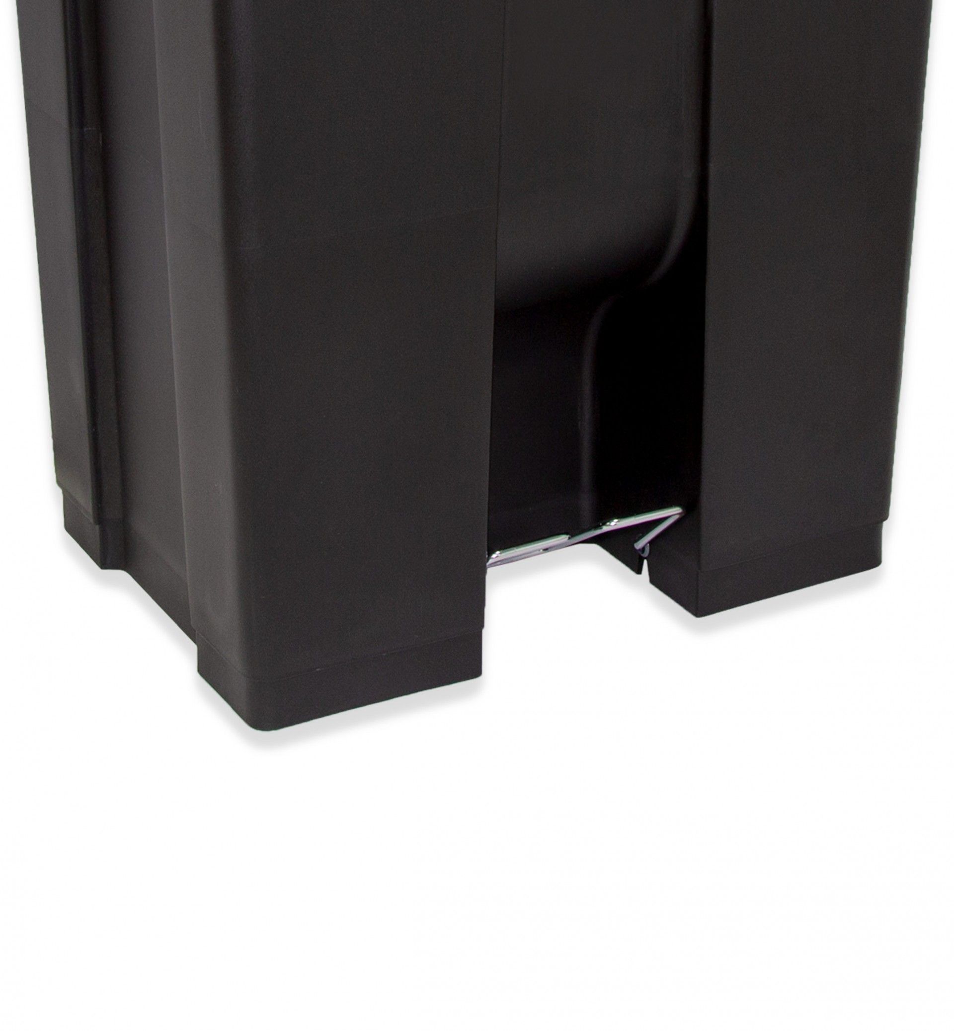 Contentor Eco Preto com Pedal e Tampa Verde 60l 49X45X60cm