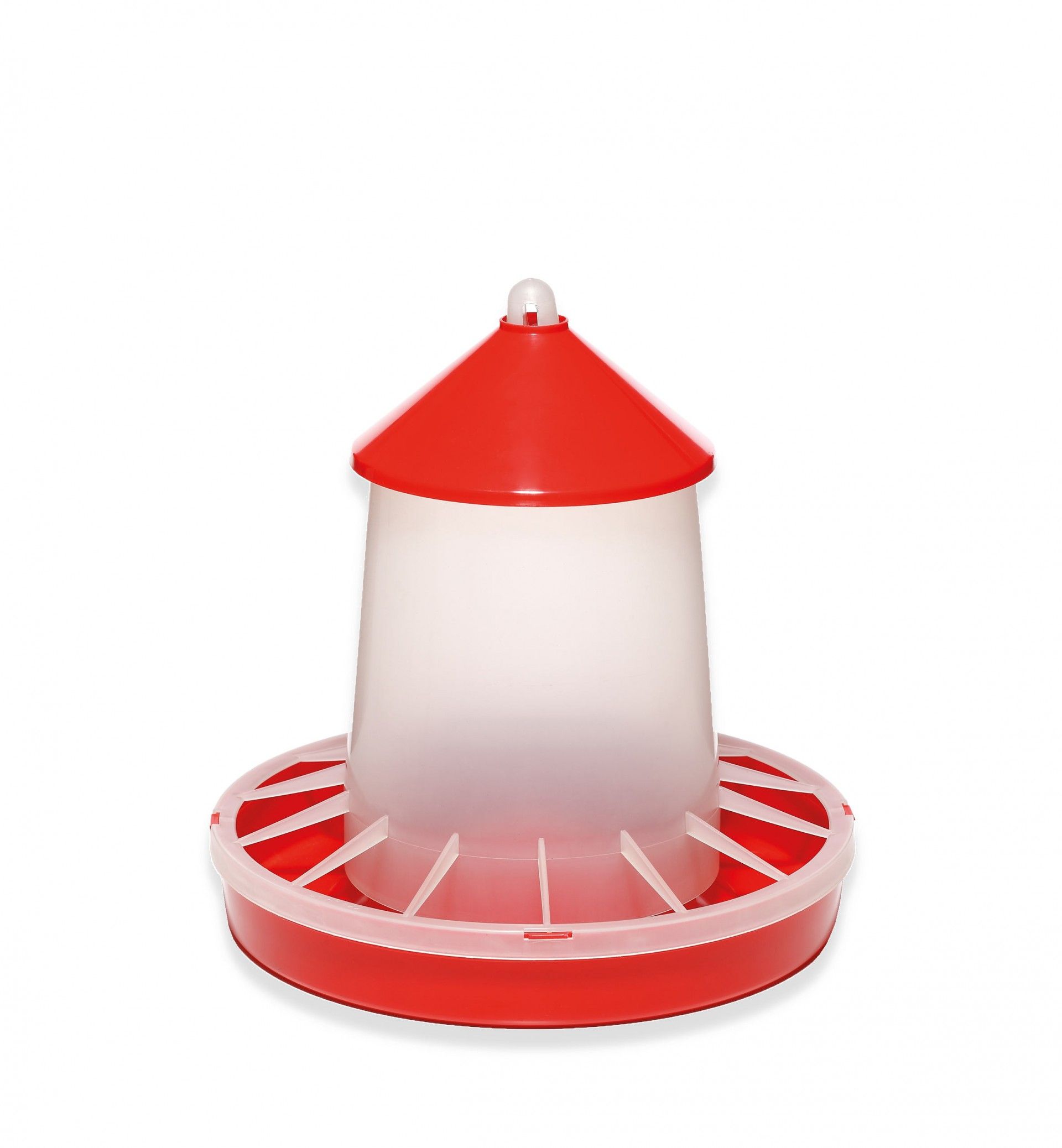 Comedouro com Grelha e Tampa Redondo 6kg 33X35cm