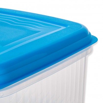 Caixa Hermtica Codil Trio Quadrada 800ml 12.5X12.5X8.2cm