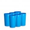 Copo Plstico Redondo 280ml 7.5X8.2cm Pack 6