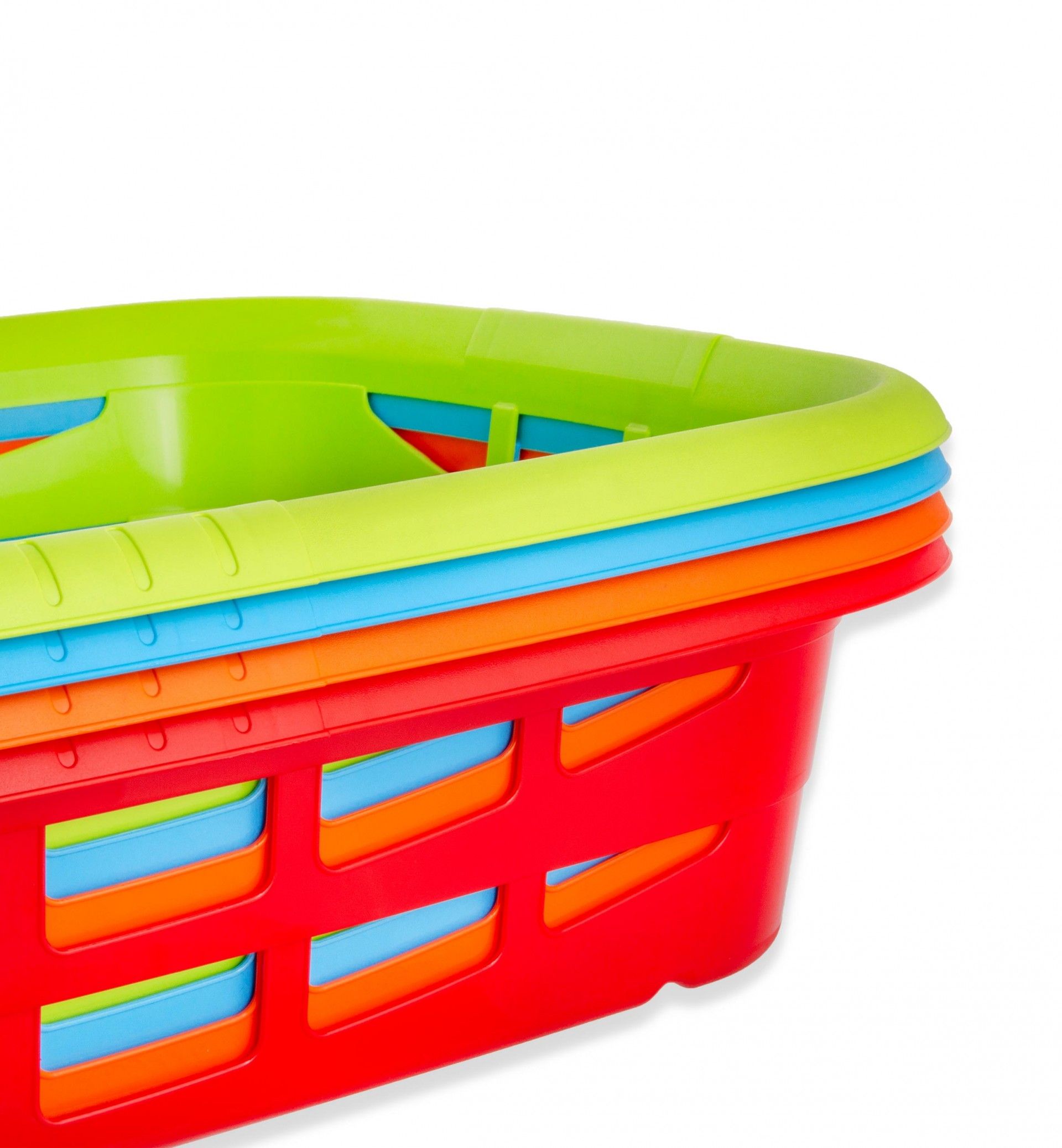 Cesto Roupa Codil Summer Baixo 25L 65X44X13cm