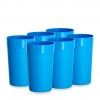 Copo Plstico Redondo 350ml 7.4X12.4cm Pack 6