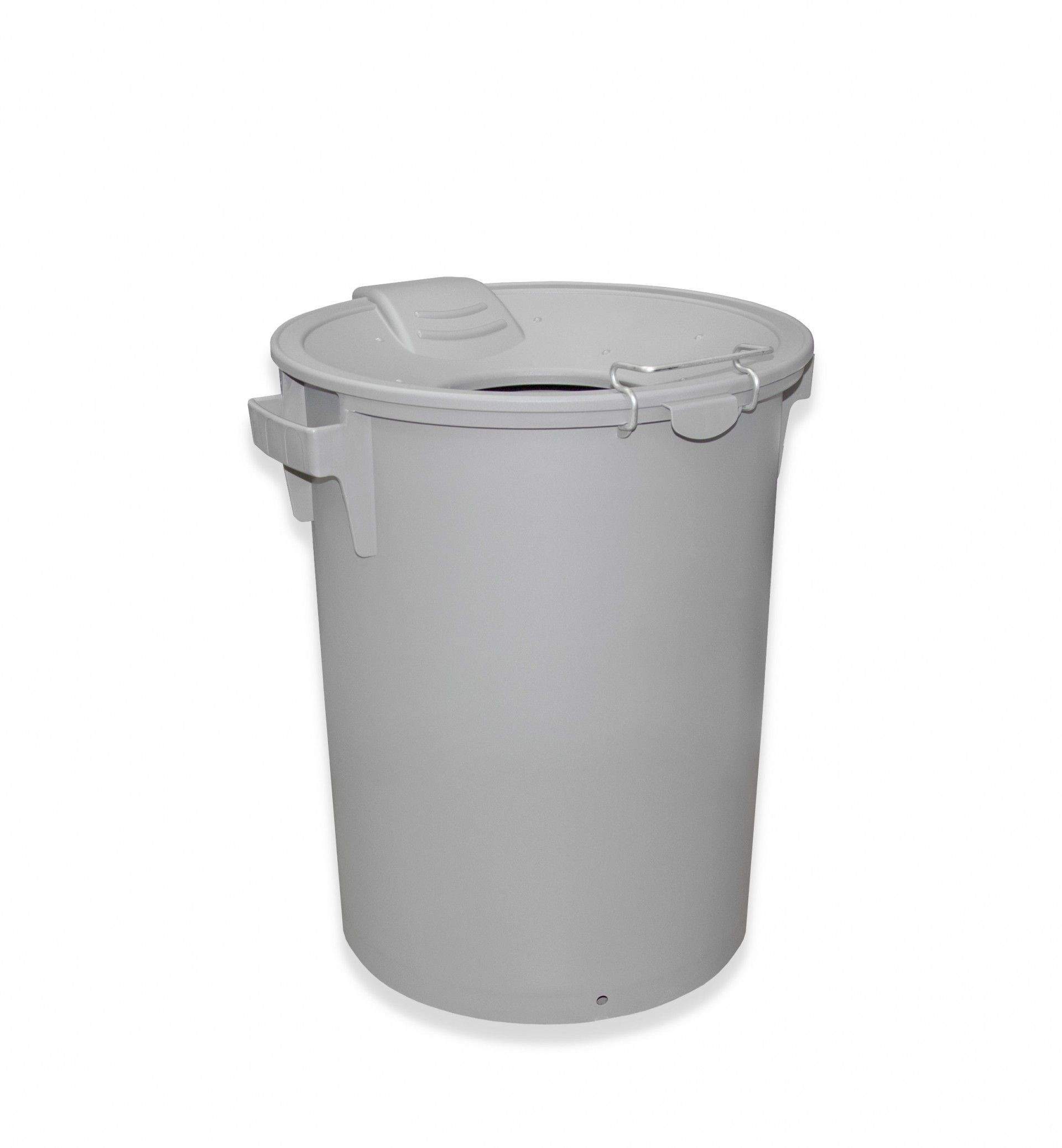 Contentor Eco Cinzento com Tampa Funil Cinzento 52l 48X50X56cm