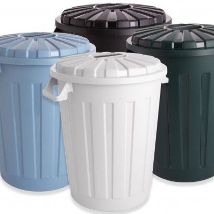 Balde Lixo Codil Eco com Tampa Redondo 30l 35.8X47cm