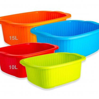 Bacia Plstica Codil Star Retangular 10L 41X32X14.5cm