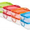 Caixa Hermtica Codil Trio Retangular com Asa 2X1000ml 19X16X11.5cm