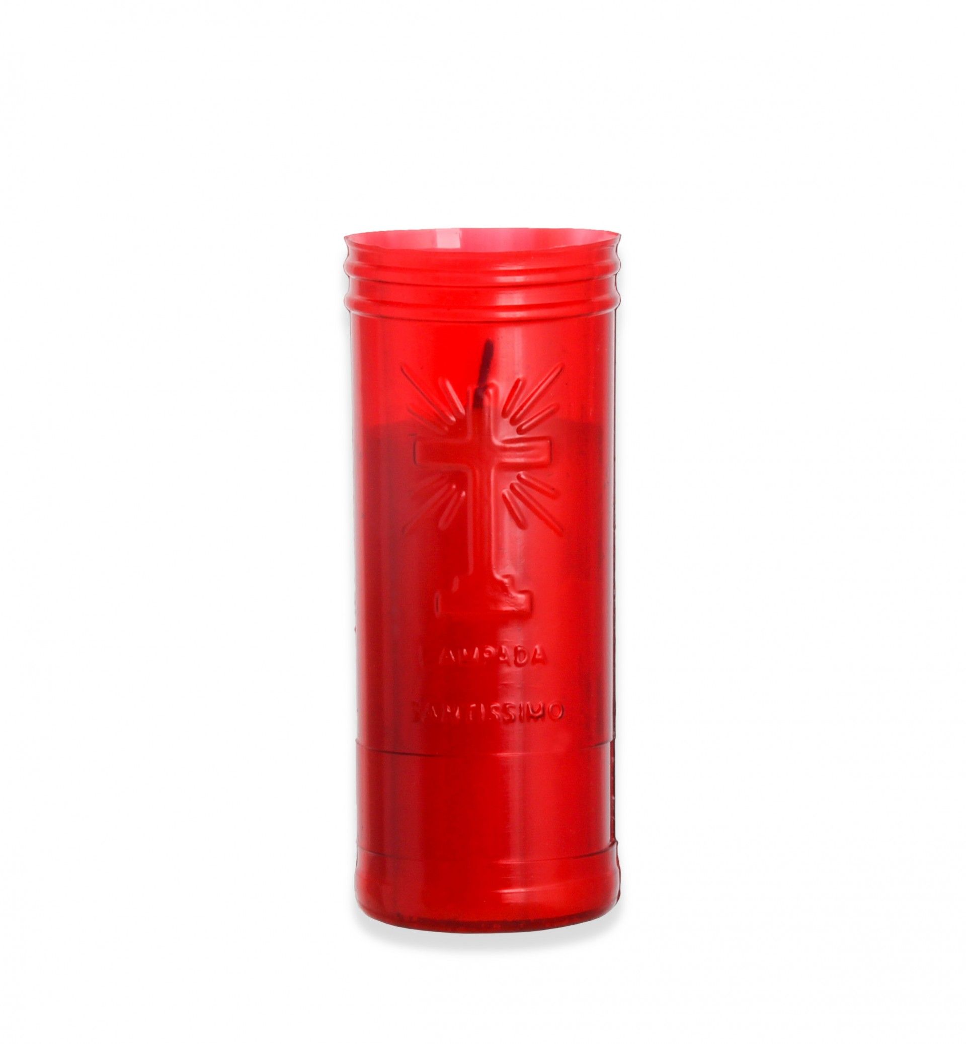 Cirio Recarga Cera Nacional Vermelho 14cm