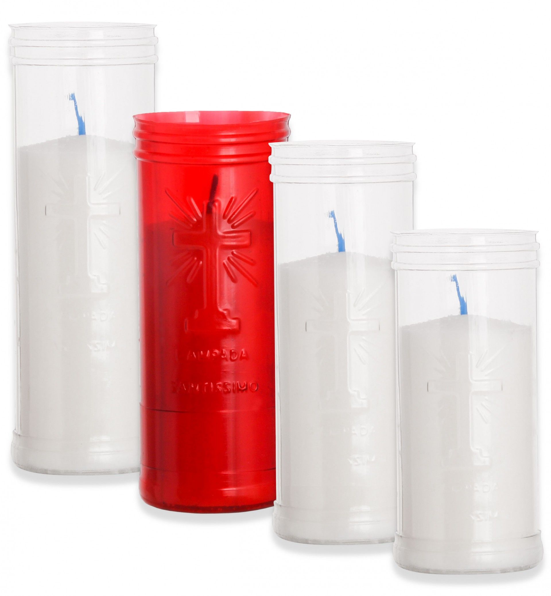 Cirio Recarga Cera Nacional Vermelho 14cm