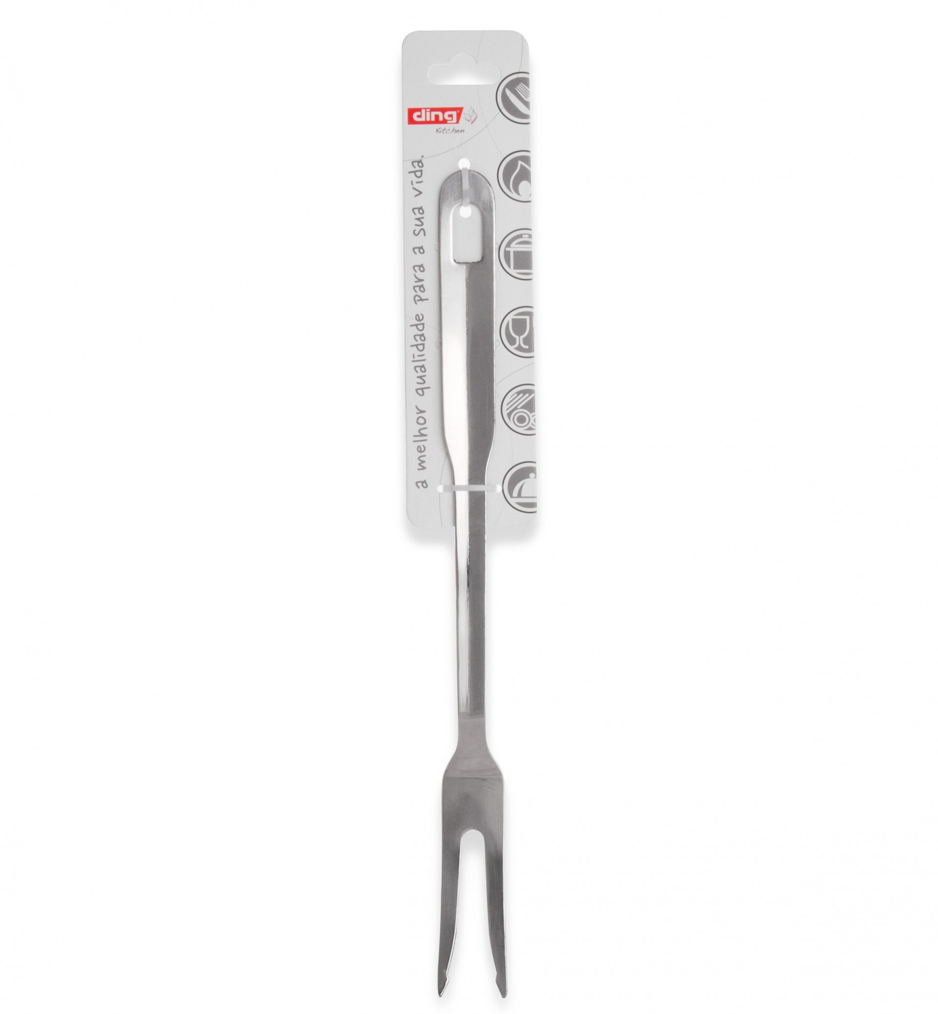 Garfo Fritos Inox Braga