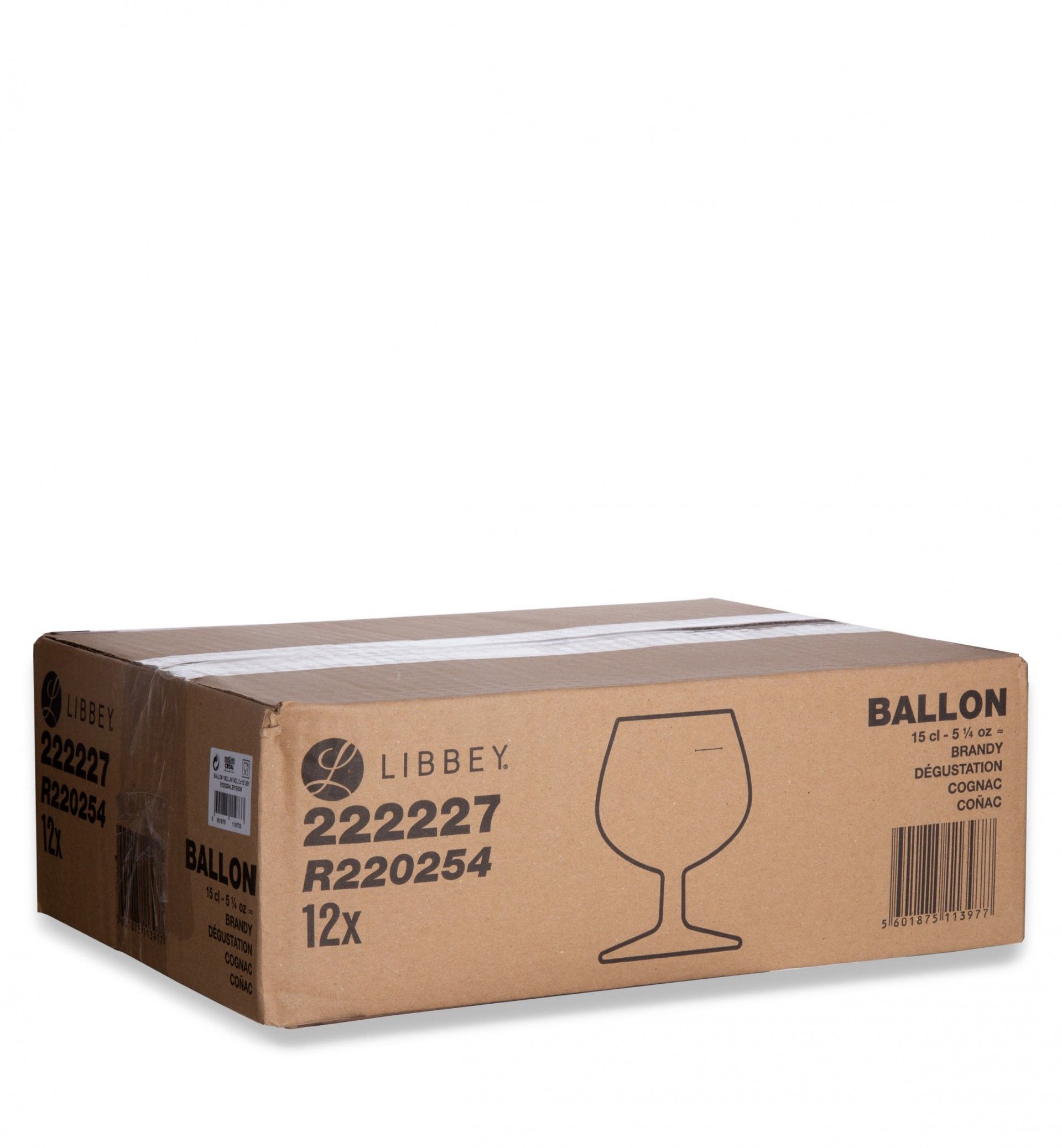 Cálice Vidro Ballon 15cl Aferido 5cl