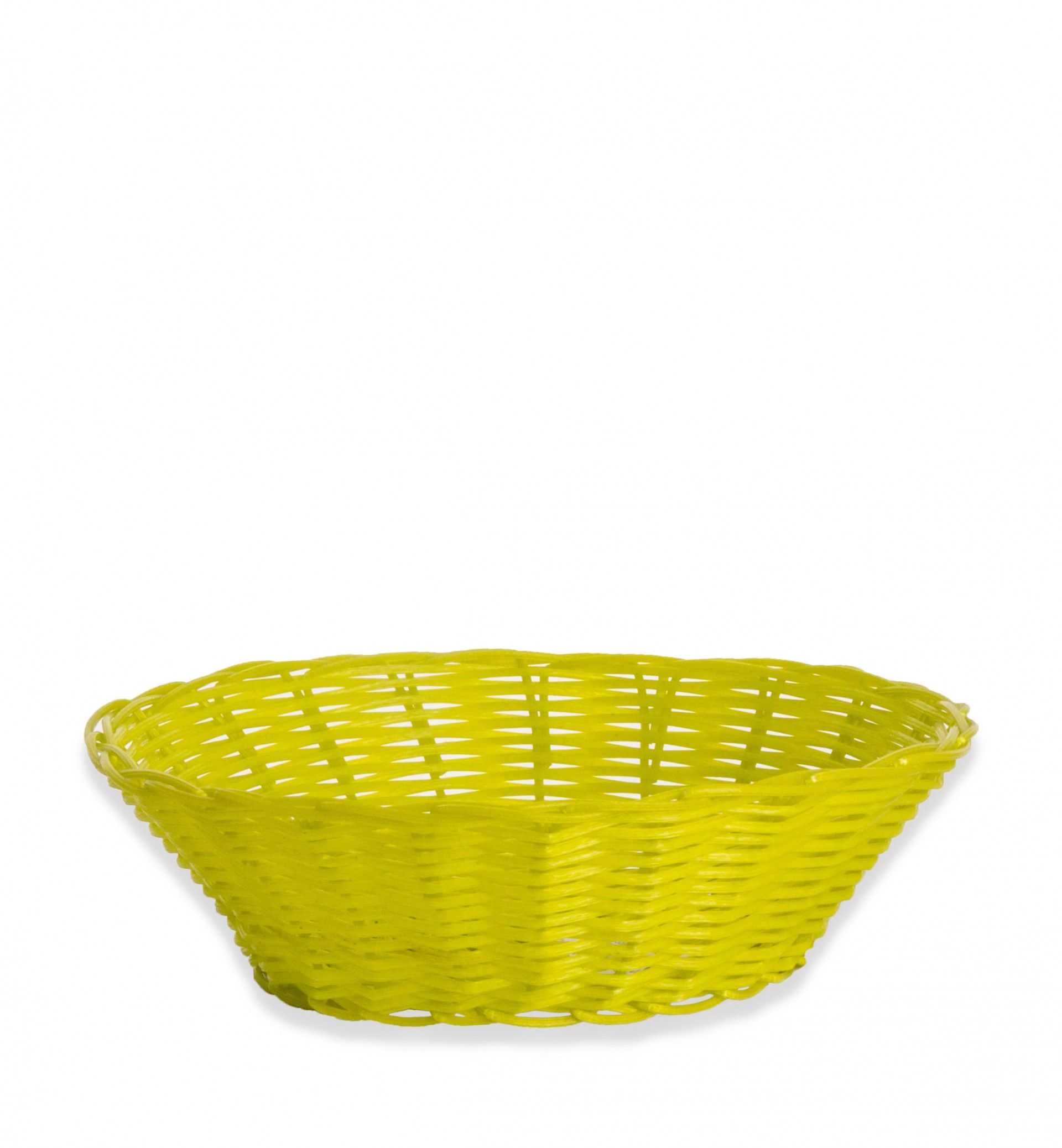 CESTO PÃO PLÁSTICO Ø21X6CM