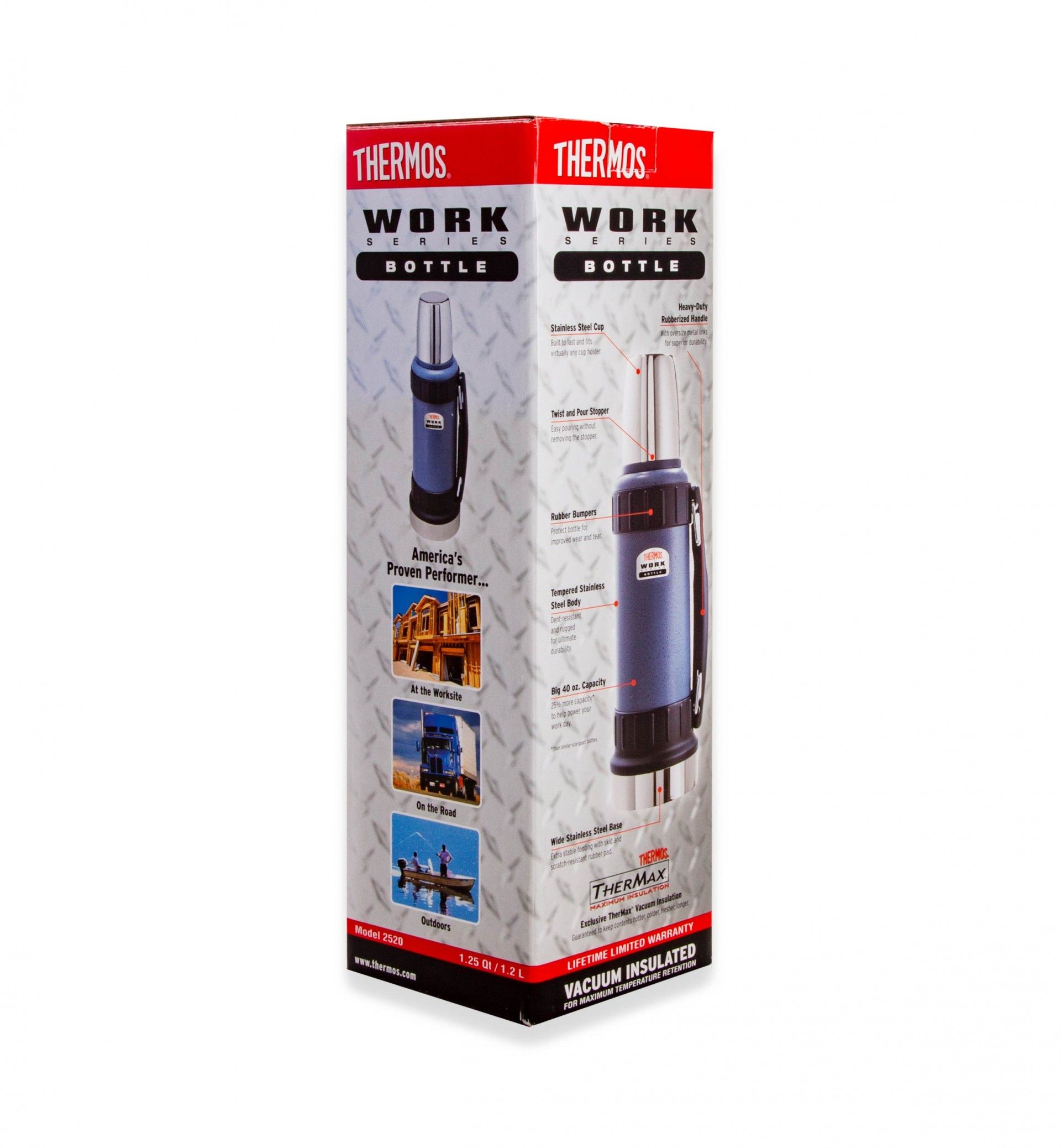 Termo Inox Active Work Azul 1.2l