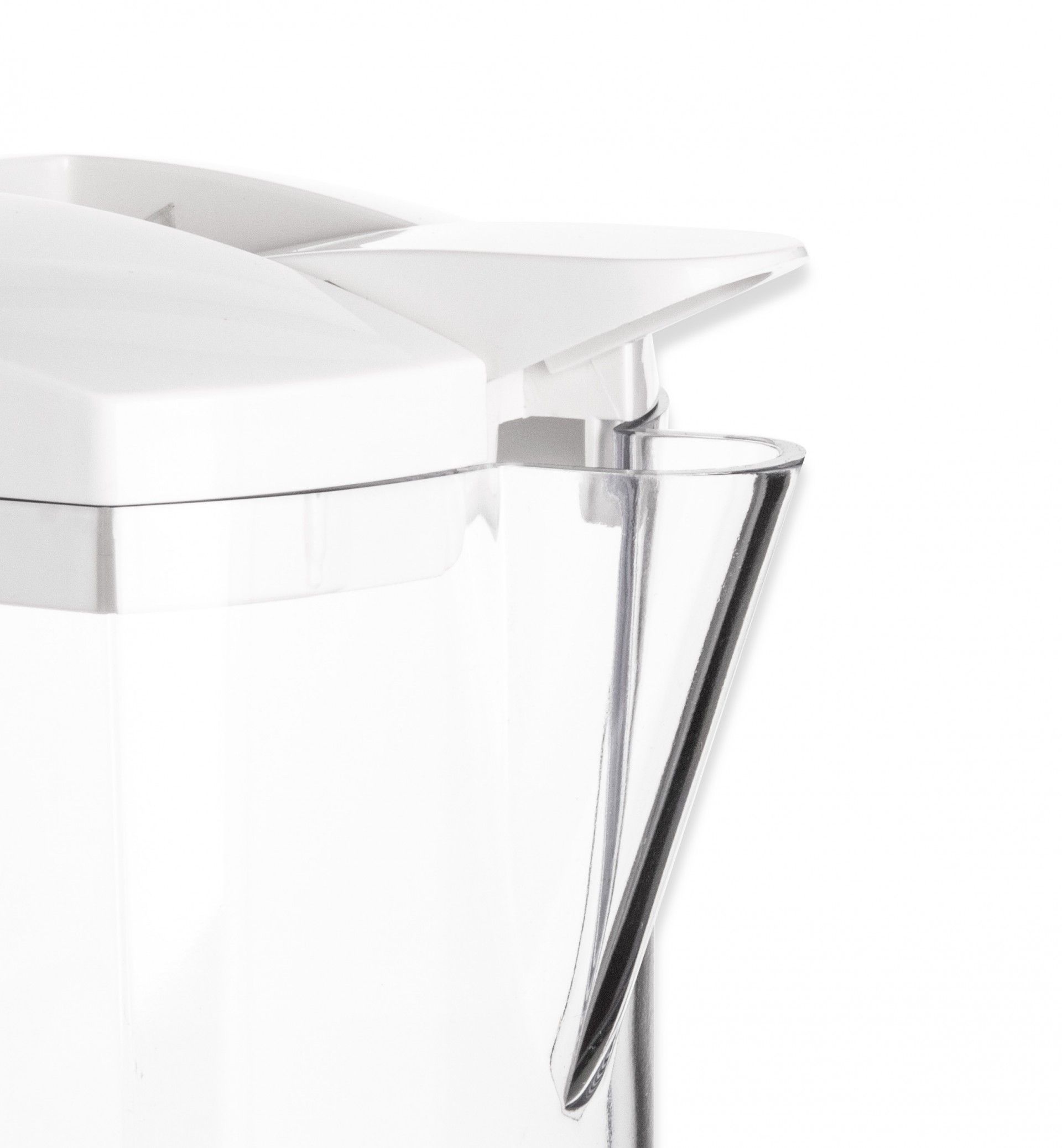 Jarro com Asa Tampa Estireno Acrilonitrilo 2000ml 23X11X26cm