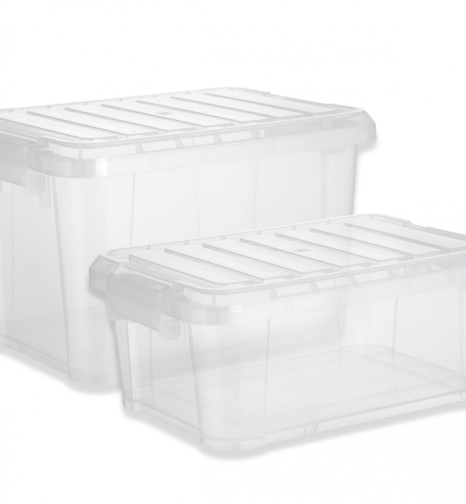 Contentor Hermético Polipropileno Fecho Lateral 14L 38X26.5X23cm