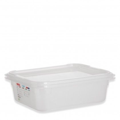 Caixa Hermtica Polipropileno Tampa Branca Gn1/2 6L 32.5X26.5X10cm