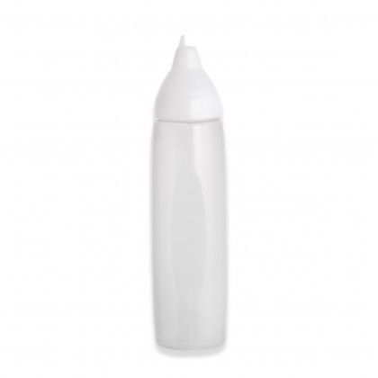 Frasco Molhos Antigota Transparente 500ml 6X26.1cm