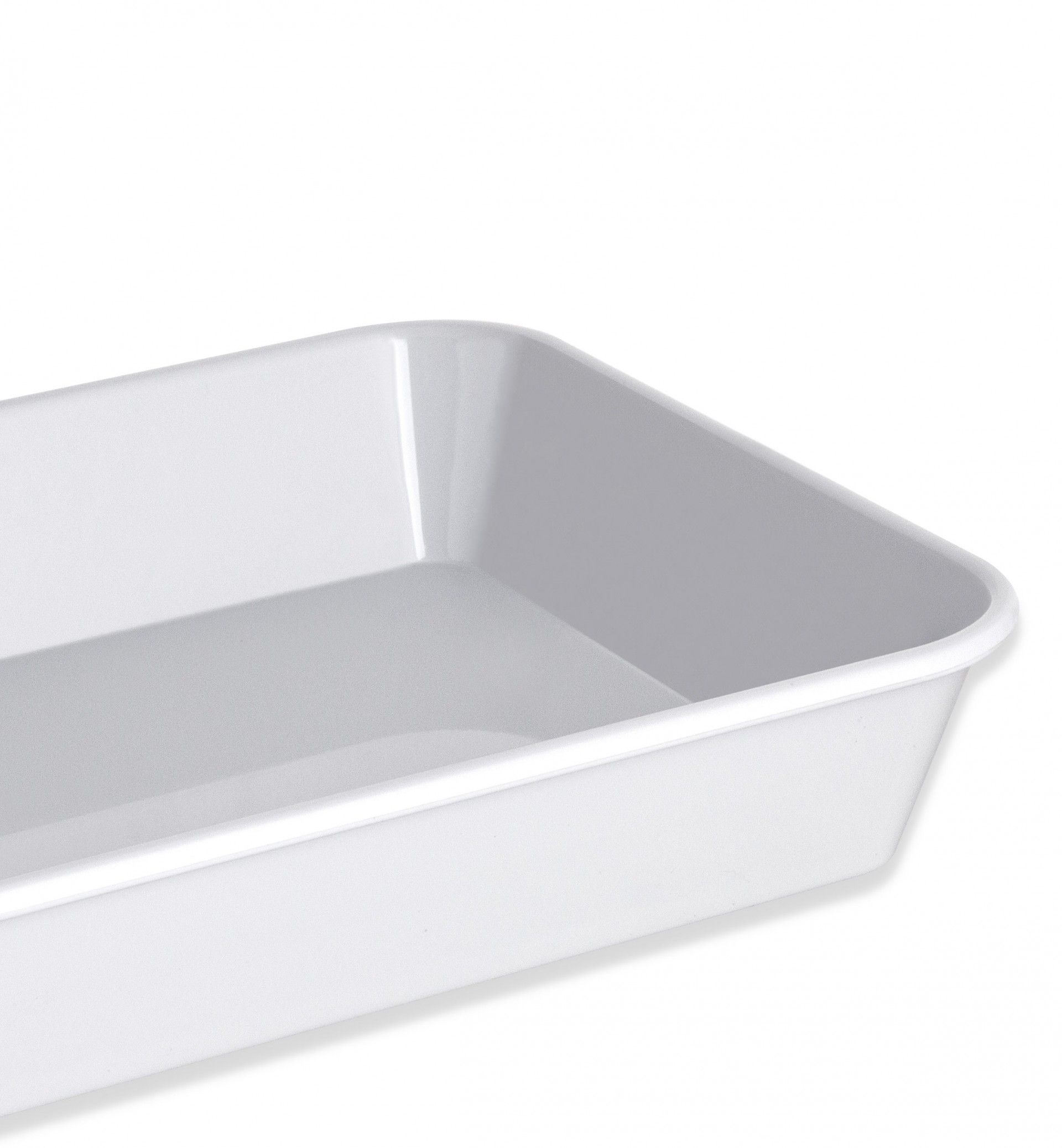 Tabuleiro Fundo Estireno Branco 20X15X4cm