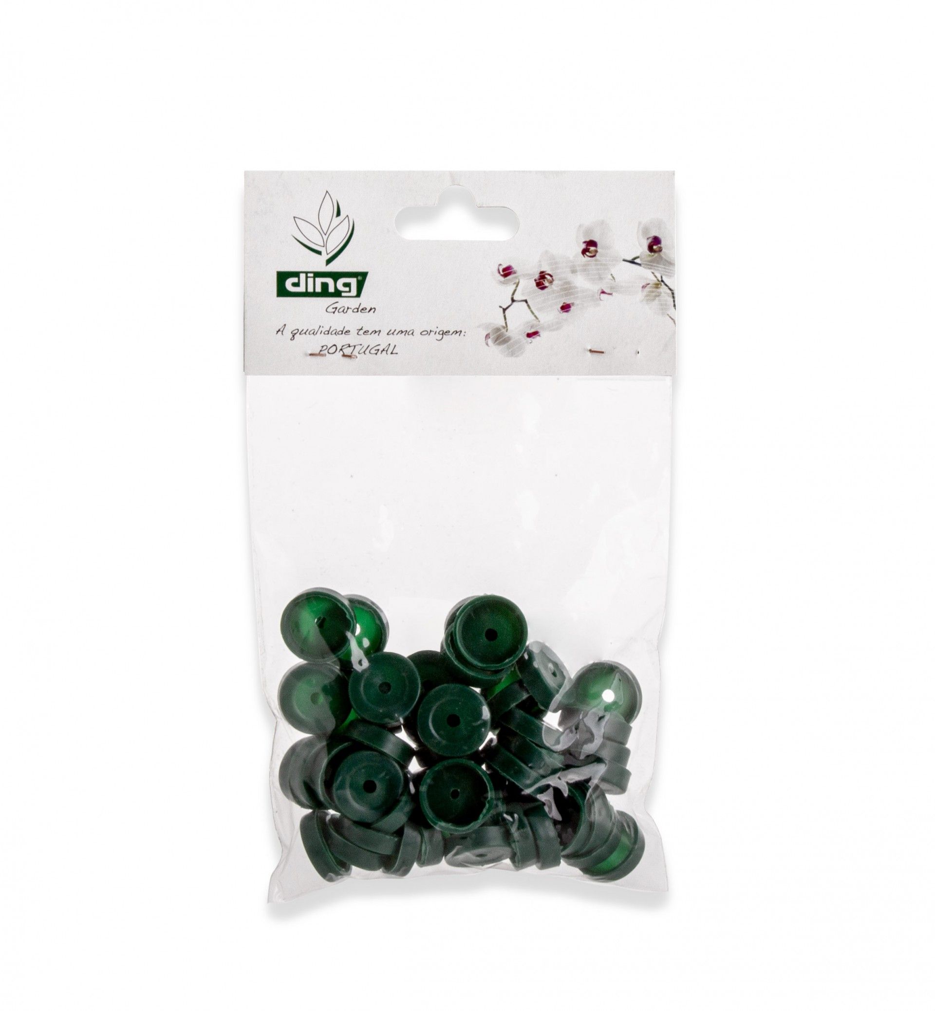 Tampa para Pé Orquídea Verde Pack 50