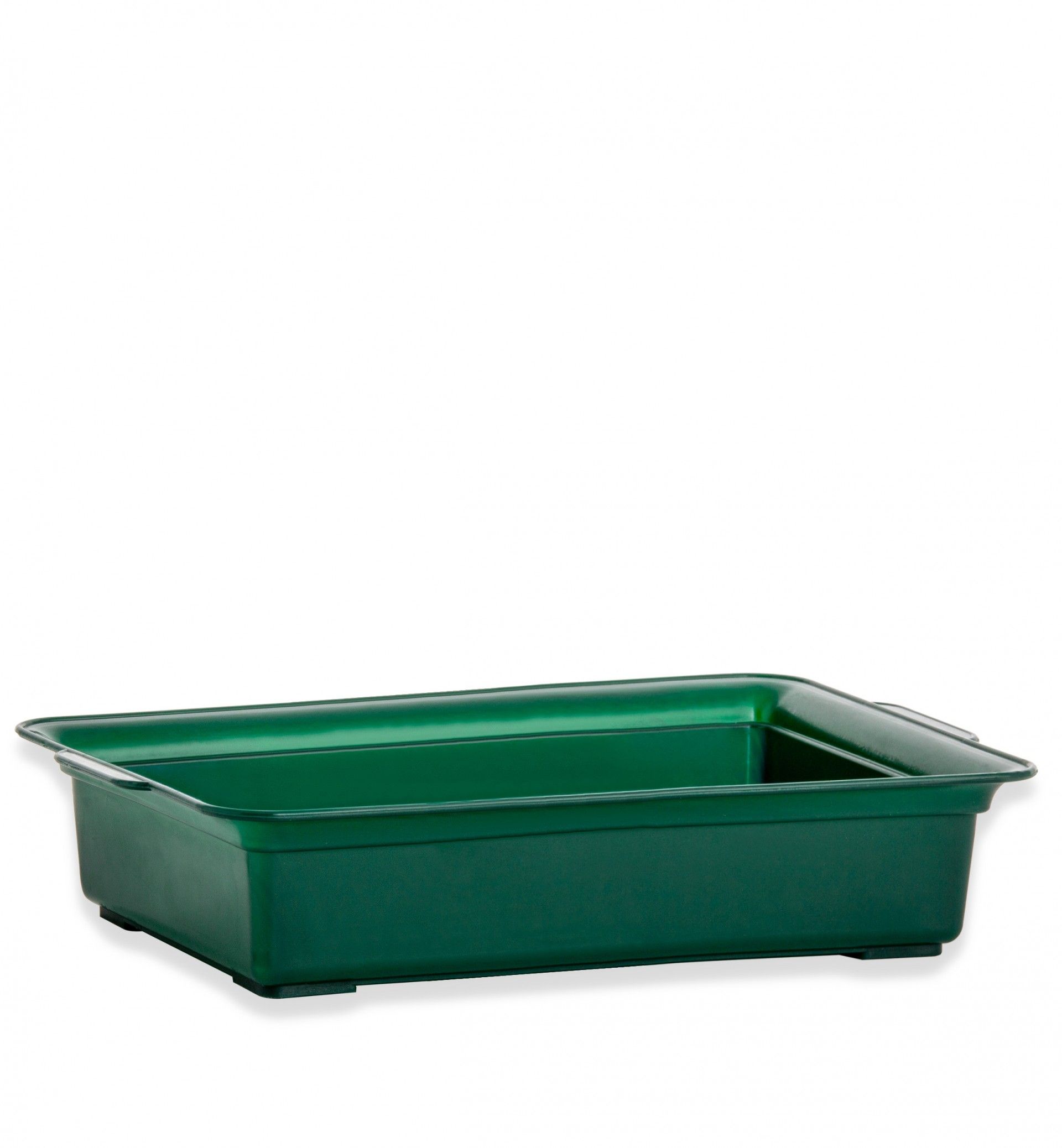 Tabuleiro para Esponja Retangular Verde 23X11cm