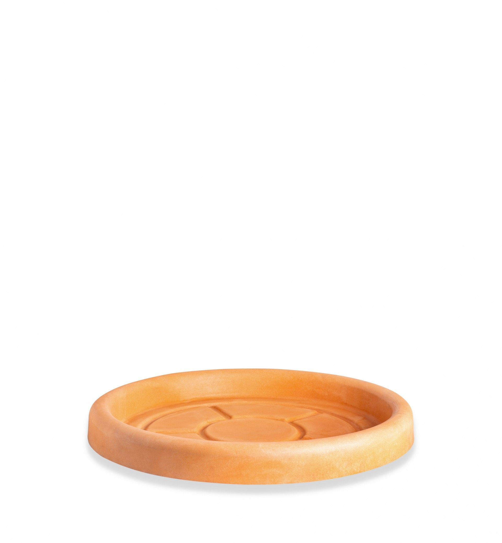 Prato Plástico Standard Redondo Terracota N.46 46X3.5cm