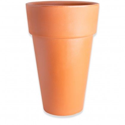 Vaso Plstico Gigante Redondo Terracota N.90 60X90cm