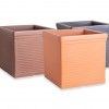 Vaso Plstico Millerigue Quadrado Terracota N.50 50X50X50cm