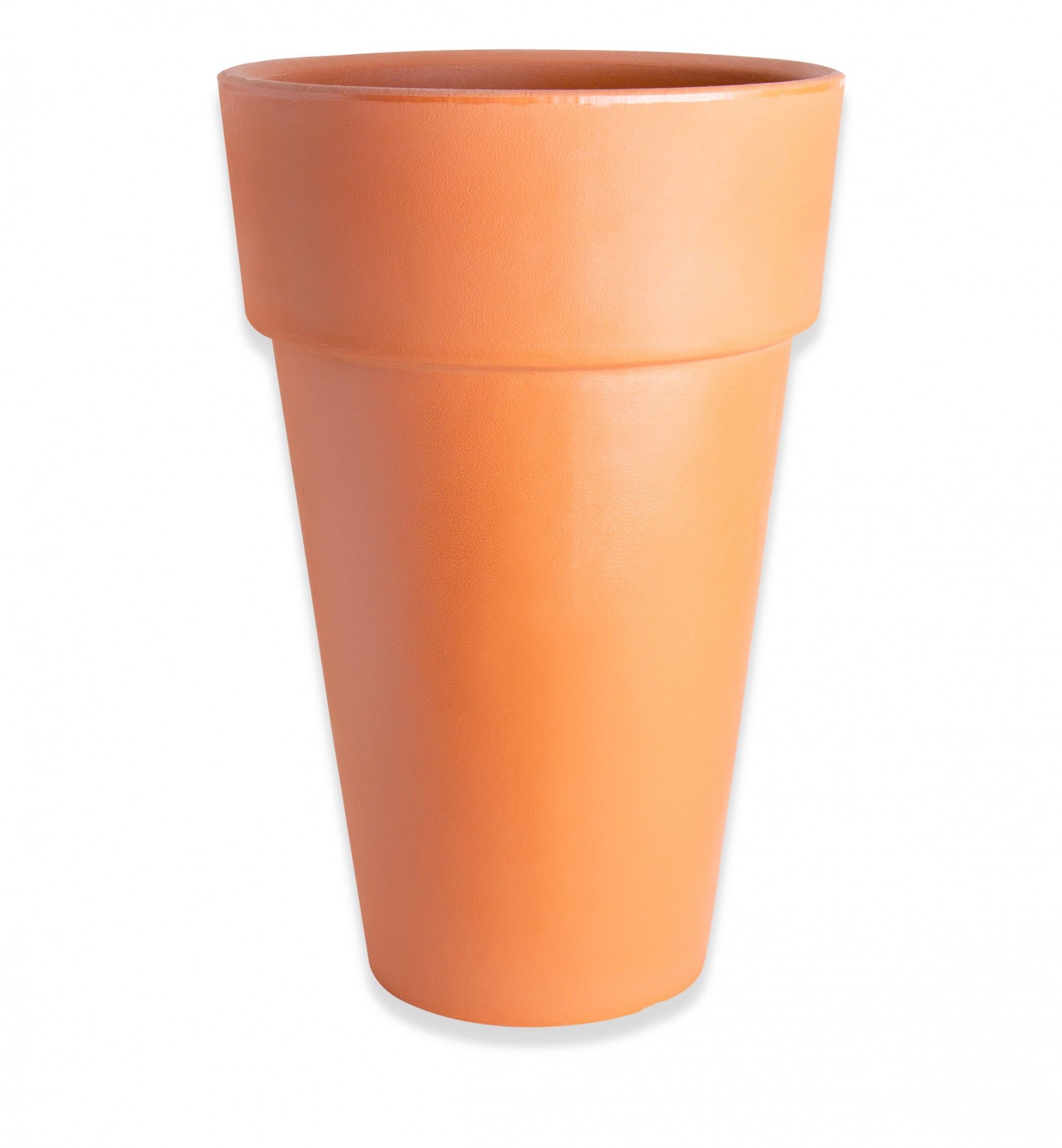 Vaso Plástico Gigante Redondo Terracota N.90 60X90cm