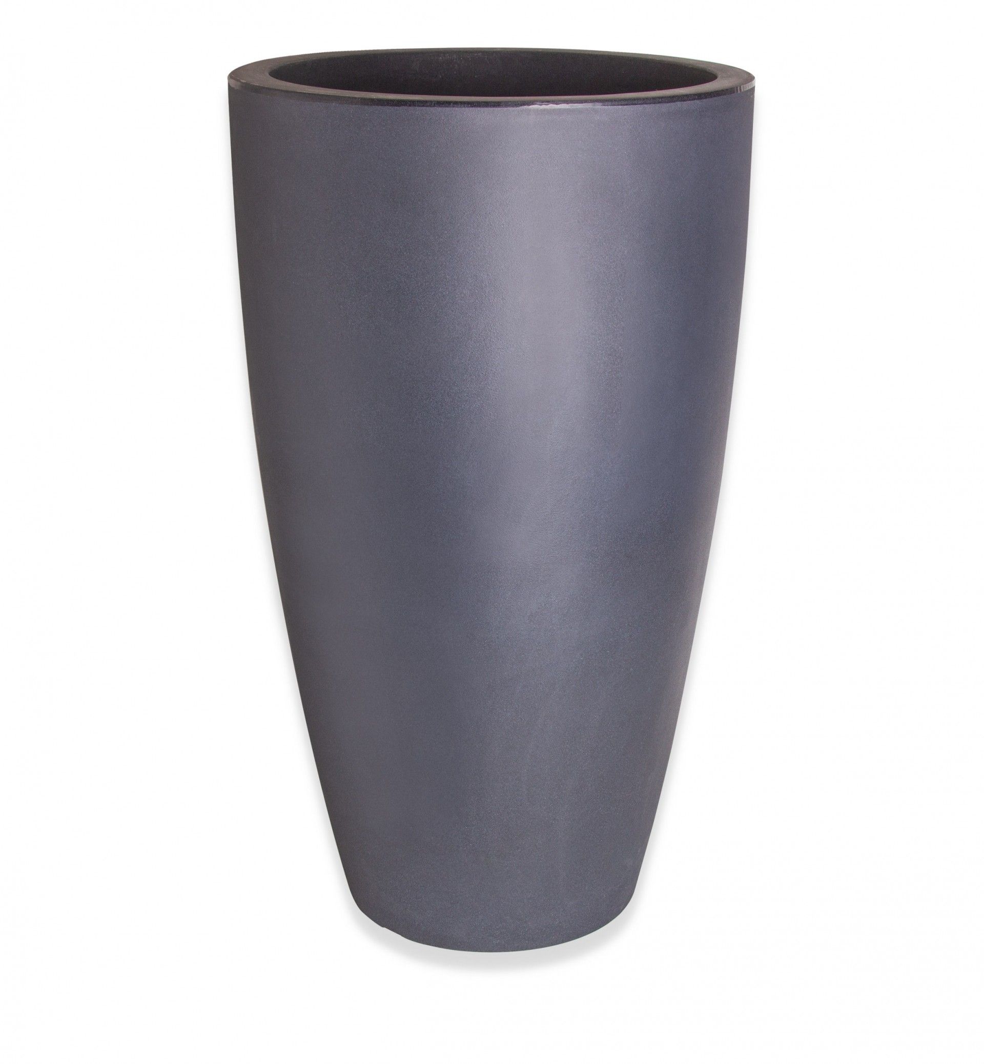 Vaso Plástico Cone Alto Preto N.90 50X90cm