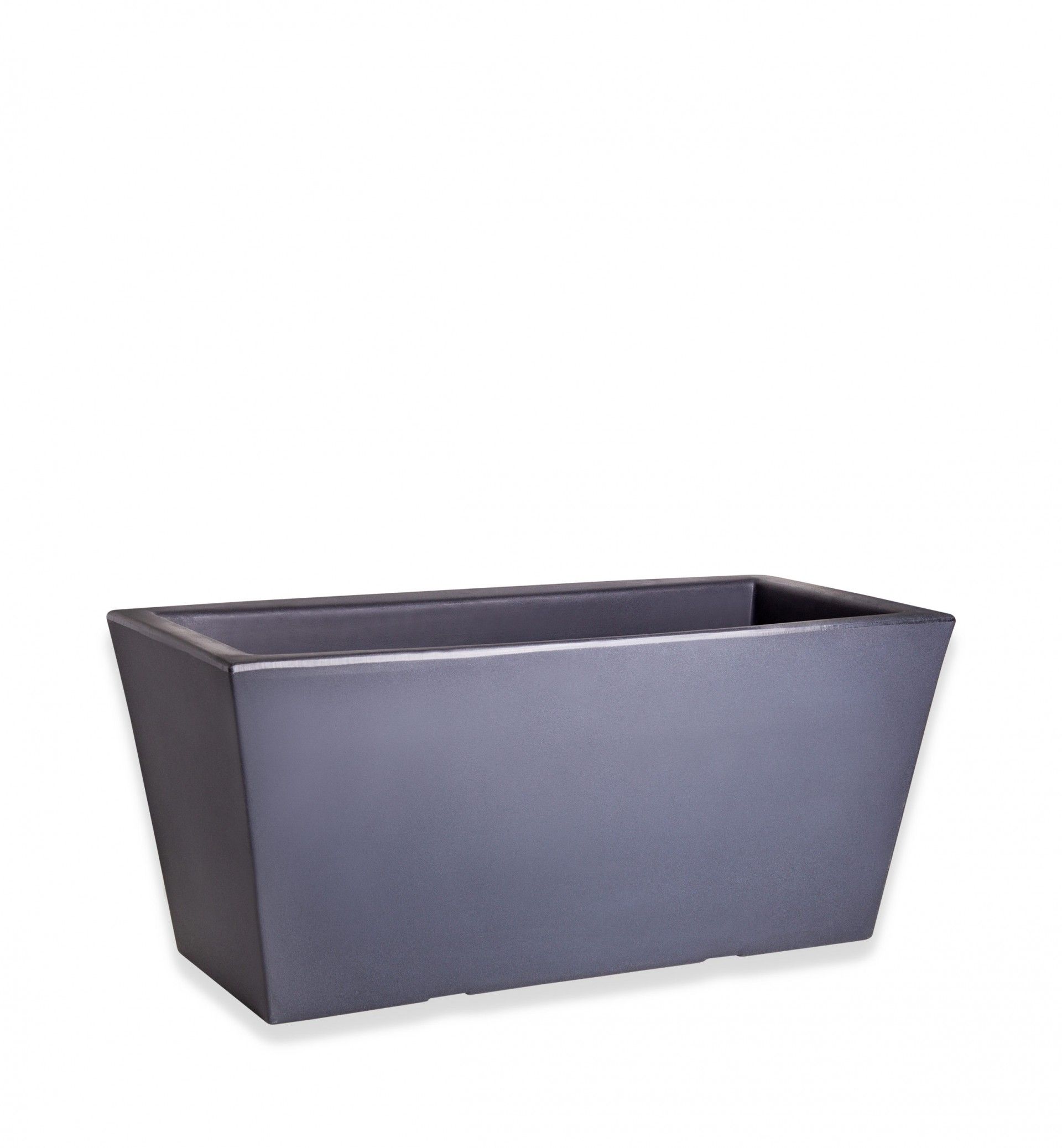 Floreira Plástica Camelia Preto N.60 30X30X35cm