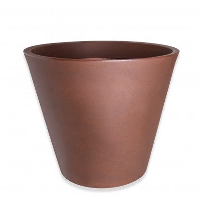 Vaso Plstico Margarida Redondo Bronze N.60 60X52cm