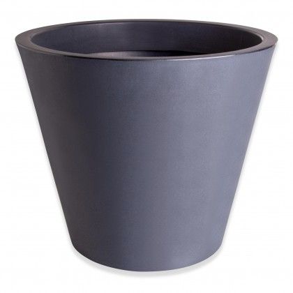 Vaso Plástico Margarida Redondo Preto N.80 80X68cm Vaso Plástico Margarida Redondo Preto N.80 80X68cm