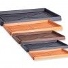 Prato Plstico Standard Retangular Bronze N.55 55X31X4cm