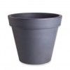 Vaso Plstico Standard Redondo Preto N.60 61X55cm