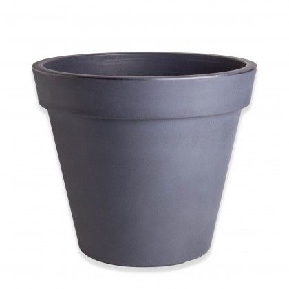 Vaso Plstico Standard Redondo Preto N.60 61X55cm