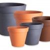 Vaso Plstico Standard Redondo Preto N.60 61X55cm