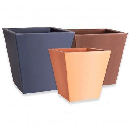 Vaso Pl�stico Camelia Preto N.30 31X31X31cm