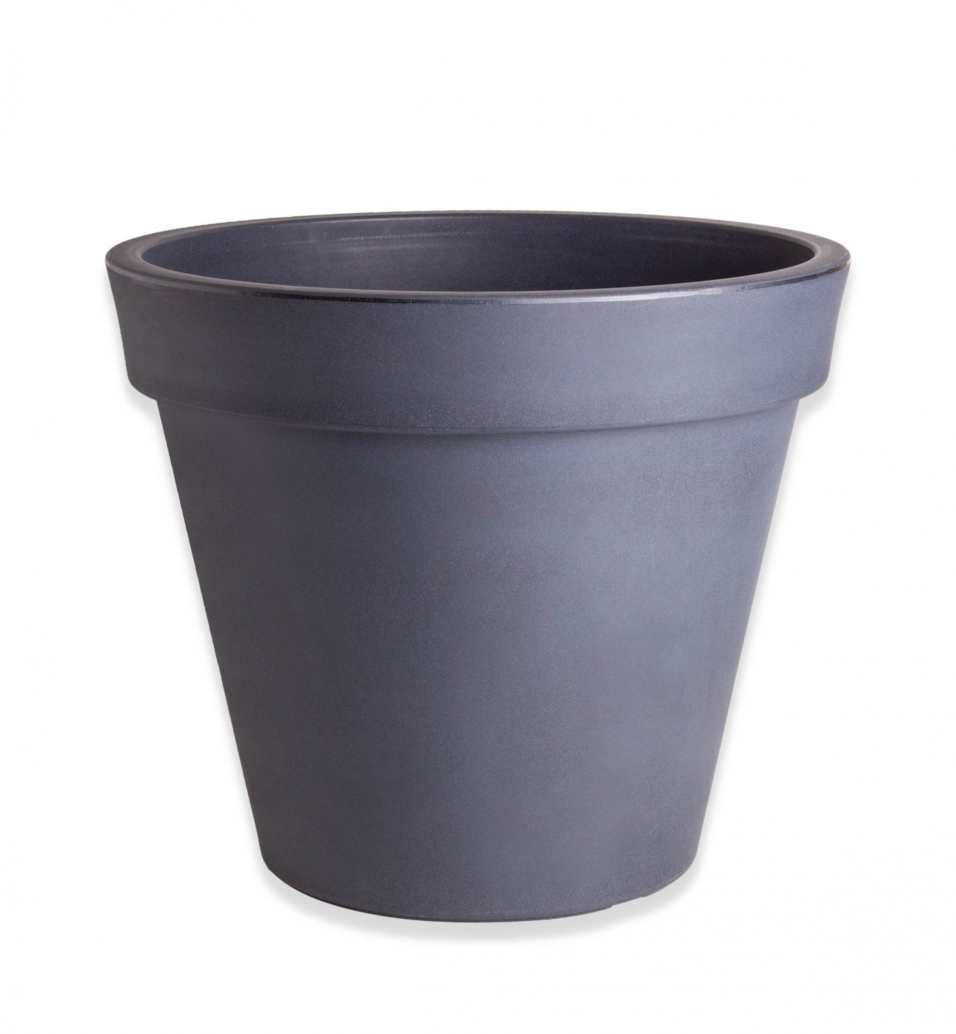 Vaso Plástico Standard Redondo Preto N.60 61X55cm